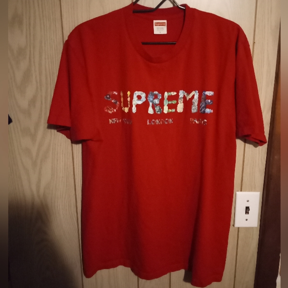 Supreme Rocks Tee Red - Picture 5 of 10